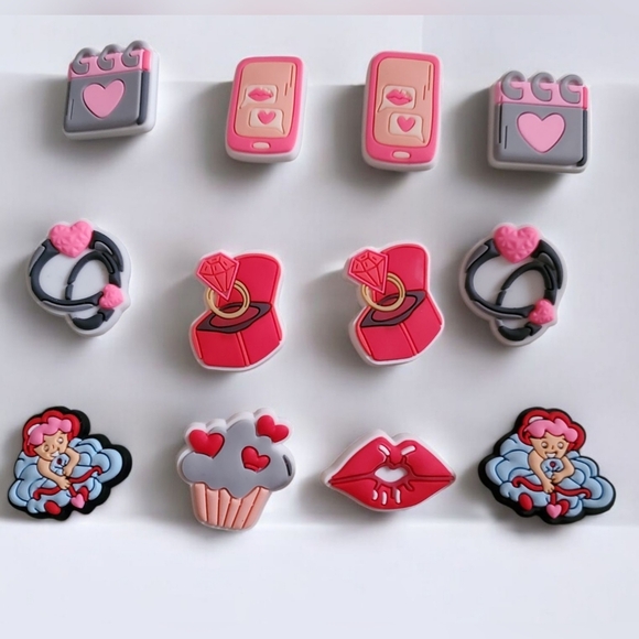 Love Croc Charms - Picture 1 of 1